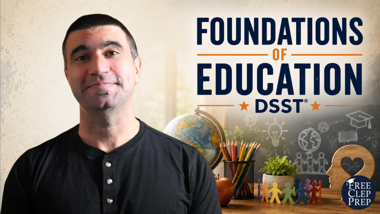 Foundation of Education DSST Video Review!